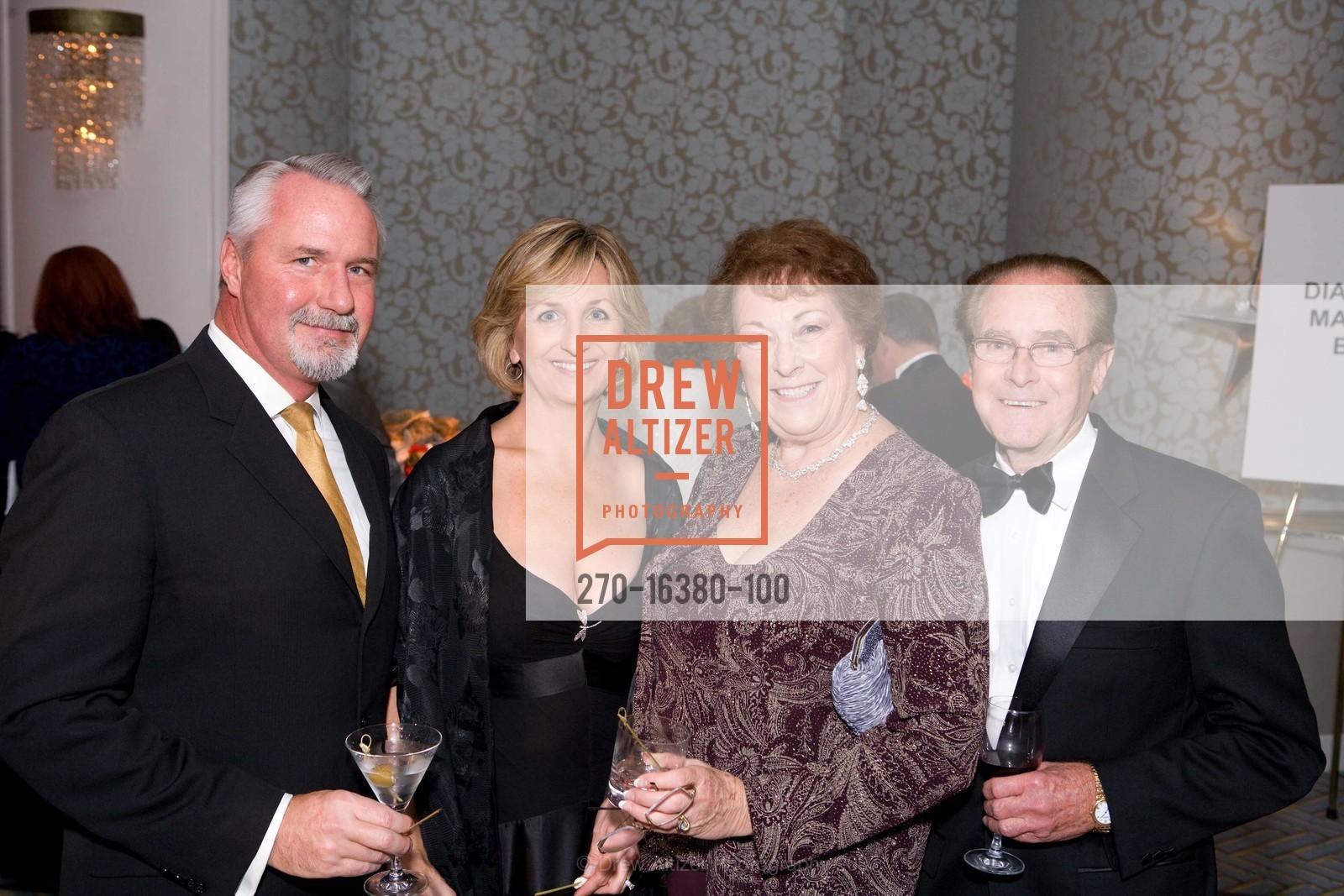 Daryl Curley, Sue Ann Curley, Gaye Bruce, 2007 Peninsula Volunteers Gala, The Fairmont Hotel, Ballroom. 950 Mason St, San Francisco, CA 94108, November 17th, 2007, Photo #270-16380-100 Daryl Curley, Sue Ann Curley, Gaye Bruce, Photo #270-16380-100