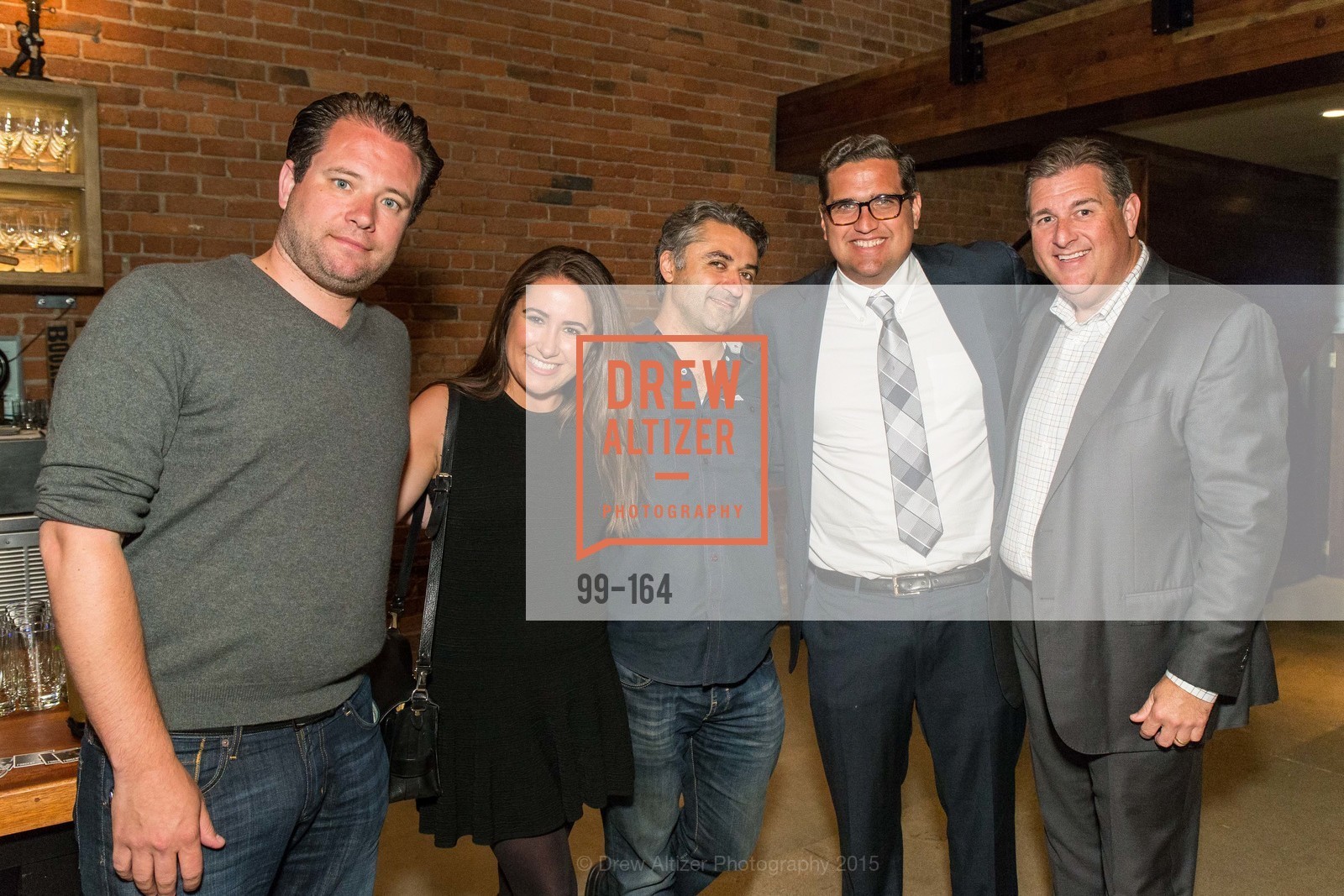 Jeremy Schere, Morgan Moore, Hooman Khalili, Peter Stern, Steven Revetria, Forgery Bar Opening Celebration, Forgery Bar. 152 Mission St, June 14th, 2015,Drew Altizer, Drew Altizer Photography, full-service agency, private events, San Francisco photographer, photographer california