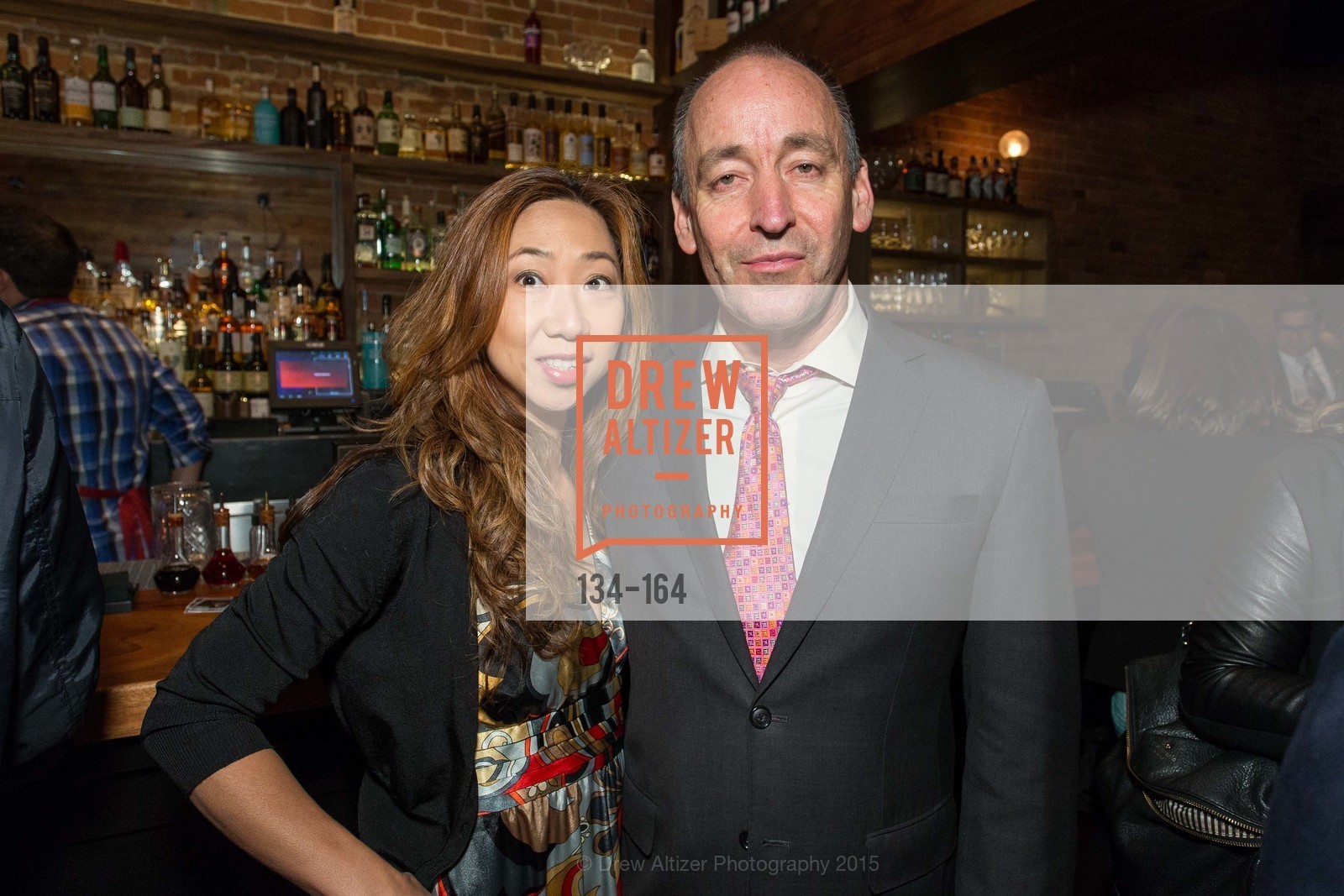 Fiona Chan, John Kirkpatrick, Forgery Bar Opening Celebration, Forgery Bar. 152 Mission St, June 14th, 2015,Drew Altizer, Drew Altizer Photography, full-service agency, private events, San Francisco photographer, photographer california