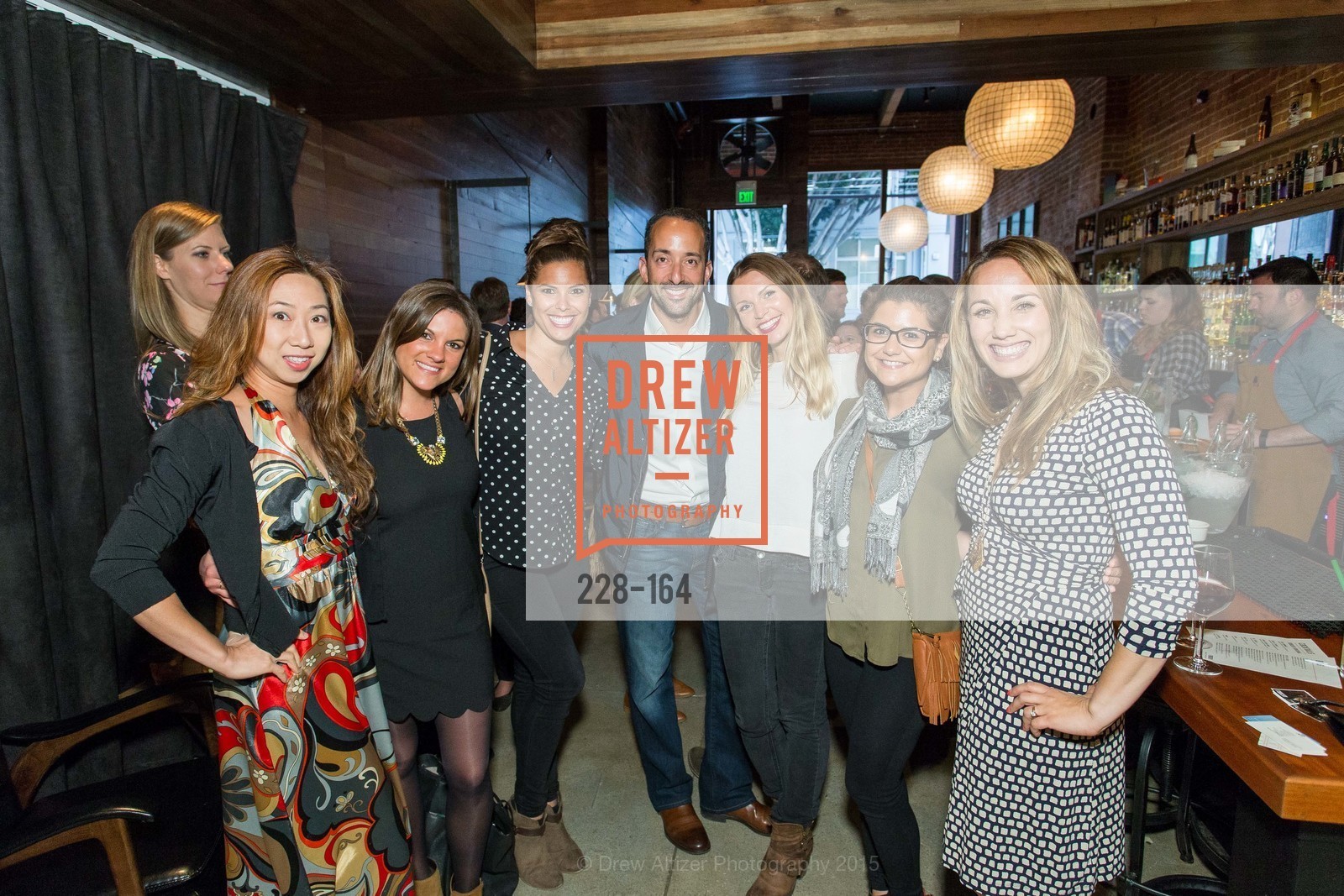 Fiona Chan, Julie Admassu, Bree Brooks, Gustavo Fernandez, Carina Hessmer, Roxanne Rodriquez, Ashley Guillory, Forgery Bar Opening Celebration, Forgery Bar. 152 Mission St, June 14th, 2015,Drew Altizer, Drew Altizer Photography, full-service agency, private events, San Francisco photographer, photographer california