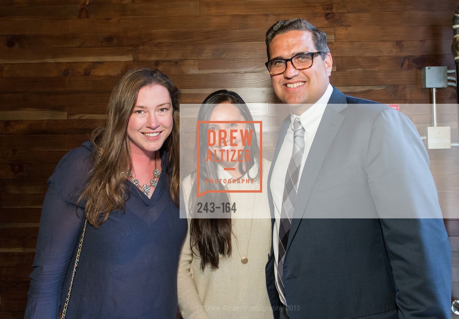 Amanda Pouchot, Melissa Cunningham, Peter Stern, Gucci & Vogue Dinner, Forgery Bar. 152 Mission St, June 15th, 2015, Photo #243-164 Amanda Pouchot, Melissa Cunningham, Peter Stern, Photo #243-164