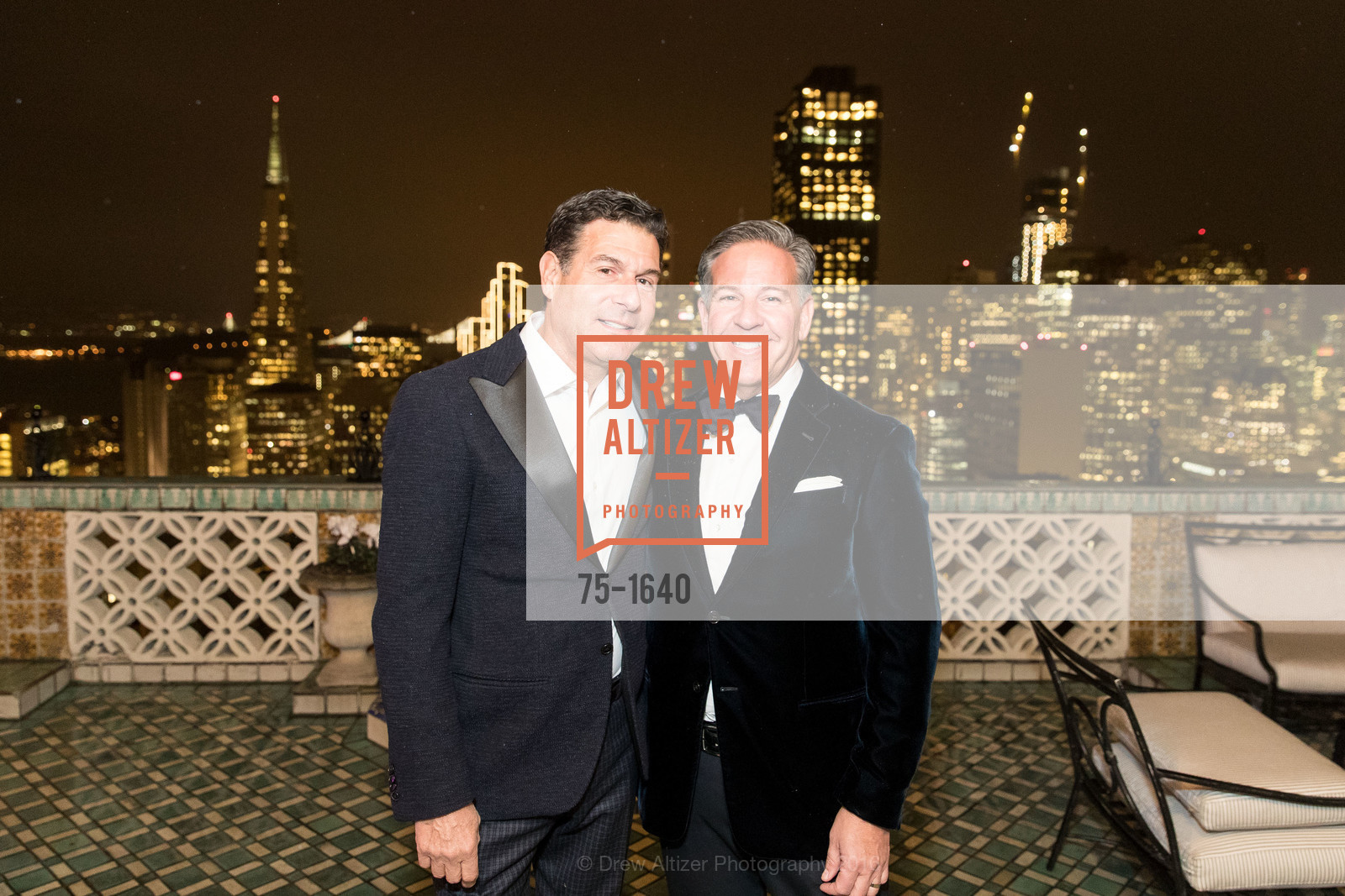 Glenn Risso, Gregg Lynn, Gregg Lynn and Glenn Risso's Engagement Party, Farimont Hotel, Penthouse. San Francisco, California, December 7th, 2016, Photo #75-1640 Glenn Risso, Gregg Lynn, Photo #75-1640