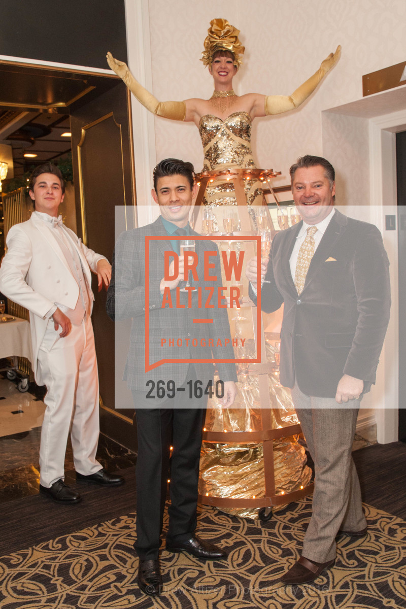 Alvaro Ibarra, Andreas Rippel, Gregg Lynn and Glenn Risso's Engagement Party, Farimont Hotel, Penthouse. San Francisco, California, December 7th, 2016, Photo #269-1640 Alvaro Ibarra, Andreas Rippel, Photo #269-1640