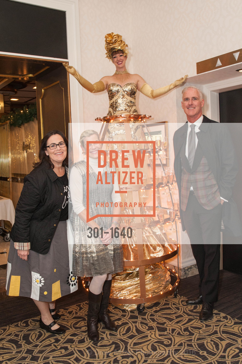 Kate Castonguay, Amy Ovalle, Sean Gallagher, Gregg Lynn and Glenn Risso's Engagement Party, Farimont Hotel, Penthouse. San Francisco, California, December 7th, 2016, Photo #301-1640 Kate Castonguay, Amy Ovalle, Sean Gallagher, Photo #301-1640