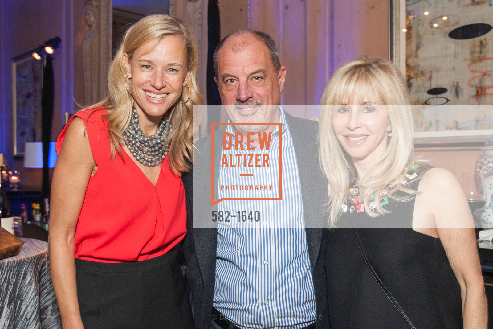 Liz Bentley, Fred Favero, Ginger Martin, Gregg Lynn and Glenn Risso's Engagement Party, Farimont Hotel, Penthouse. San Francisco, California, December 7th, 2016, Photo #582-1640 Liz Bentley, Fred Favero, Ginger Martin, Photo #582-1640