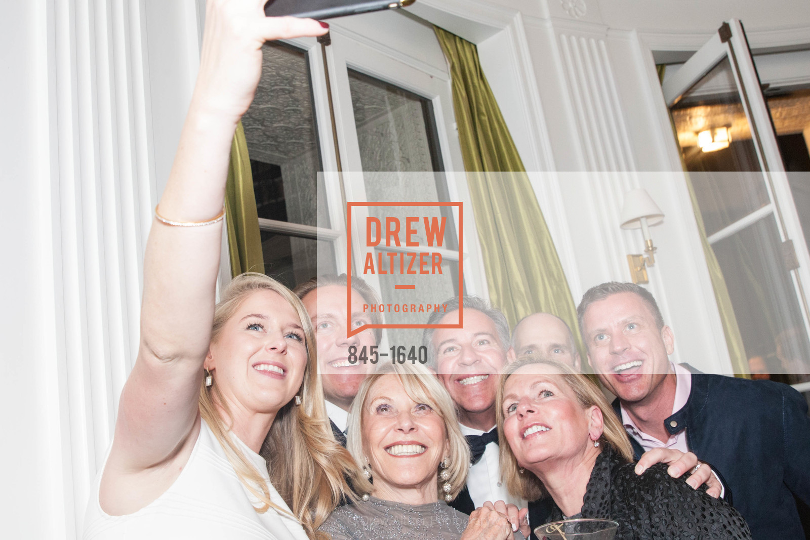 Sara Thandi, Gregg Lynn, Debi DiCello, Gregg Lynn and Glenn Risso's Engagement Party, Farimont Hotel, Penthouse. San Francisco, California, December 7th, 2016