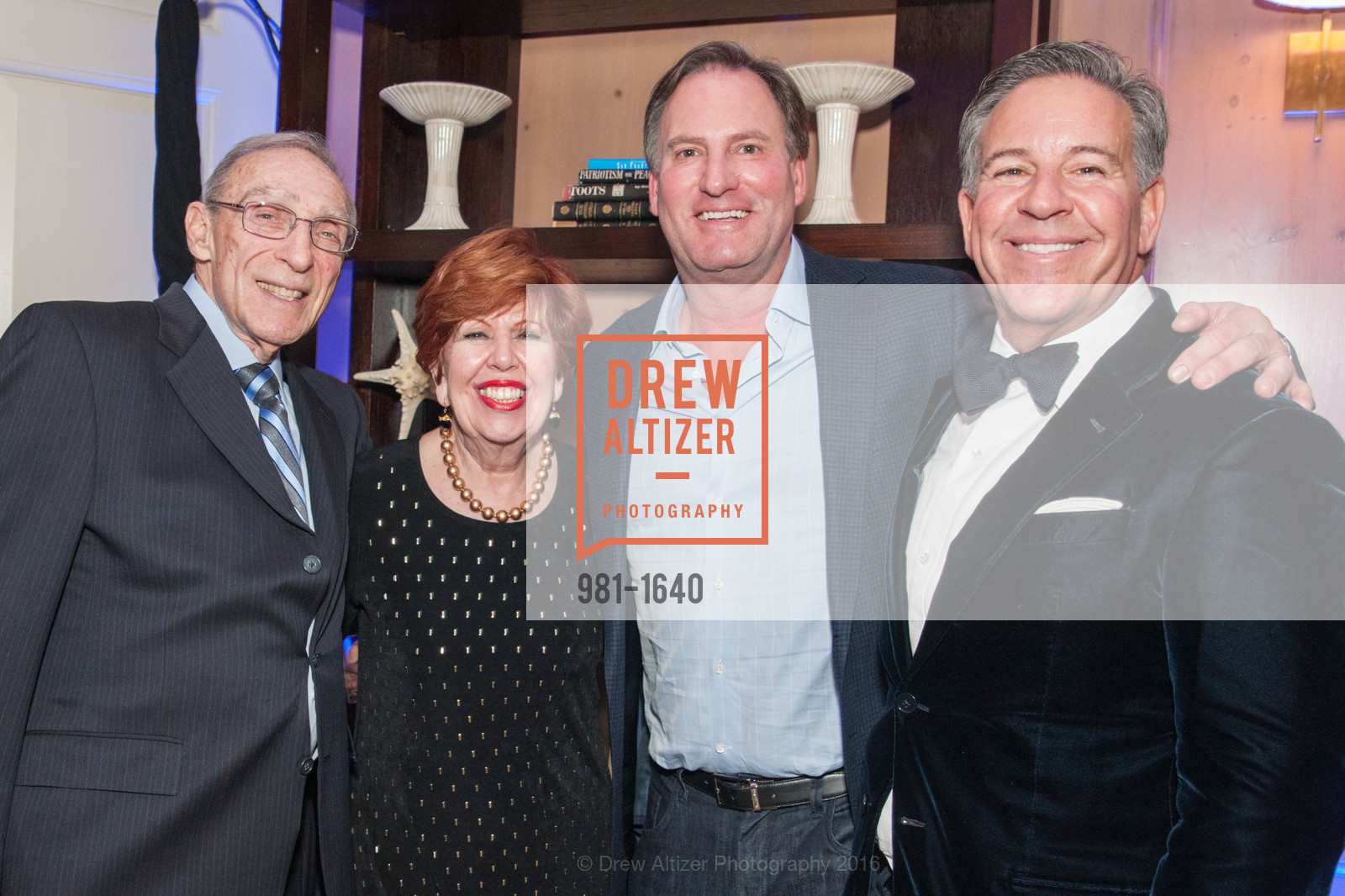 Burt Schwartz, Elaine Schwartz, Gregg Lynn, Gregg Lynn and Glenn Risso's Engagement Party, Farimont Hotel, Penthouse. San Francisco, California, December 7th, 2016, Photo #981-1640 Burt Schwartz, Elaine Schwartz, Gregg Lynn, Photo #981-1640