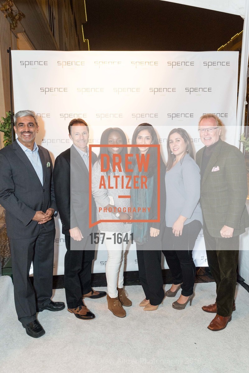 Tony DiLeonardo, Tim Bussey, Hadiyah Fain, Salma Ferdowsi, Rhea Hernandez, Marshall Burgamy, Spence Diamonds Launch, Spence Diamonds. 333 Santana Row #1035, December 7th, 2016, Photo #157-1641 Tony DiLeonardo, Tim Bussey, Hadiyah Fain, Salma Ferdowsi, Rhea Hernandez, Marshall Burgamy, Photo #157-1641