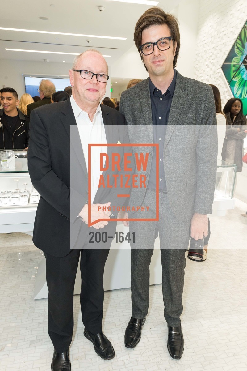 George Jones, Joseph Crisp, Spence Diamonds Launch, Spence Diamonds. 333 Santana Row #1035, December 7th, 2016, Photo #200-1641 George Jones, Joseph Crisp, Photo #200-1641