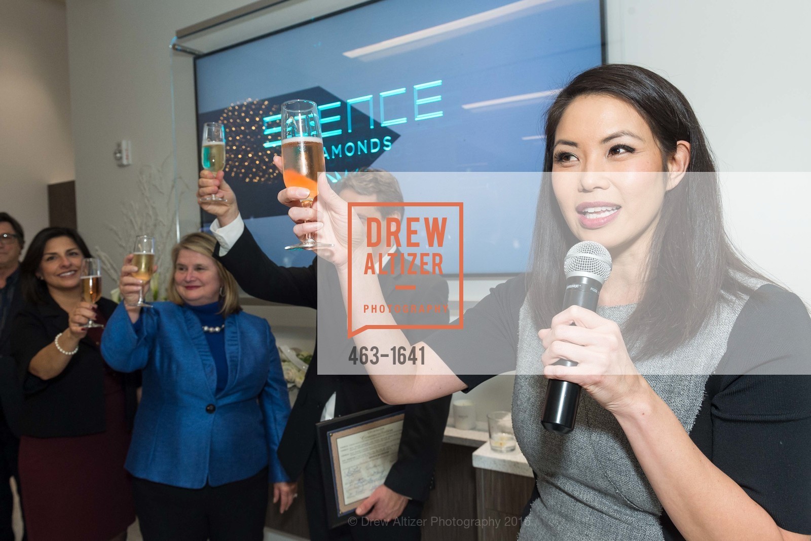 Janelle Wang, Spence Diamonds Launch, Spence Diamonds. 333 Santana Row #1035, December 7th, 2016
