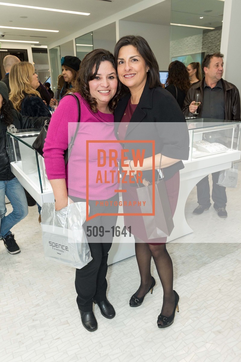 Ramona Snyder, Teresa Alvarado, Spence Diamonds Launch, Spence Diamonds. 333 Santana Row #1035, December 7th, 2016, Photo #509-1641 Ramona Snyder, Teresa Alvarado, Photo #509-1641