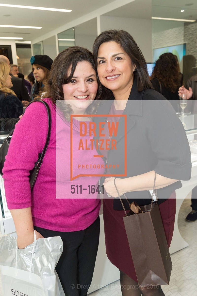 Ramona Snyder, Teresa Alvarado, Spence Diamonds Launch, Spence Diamonds. 333 Santana Row #1035, December 7th, 2016