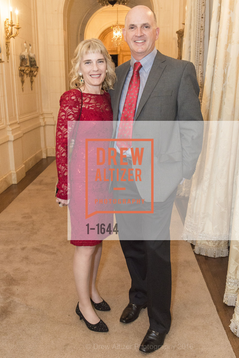 Tracy Harding, John Harding, Ann and Gordon Getty Host the San Francisco Mayor's Office of Protocol Christmas Party, Private Residence. 2525 Van Ness St, December 8th, 2016, Photo #1-1644 Tracy Harding, John Harding, Photo #1-1644