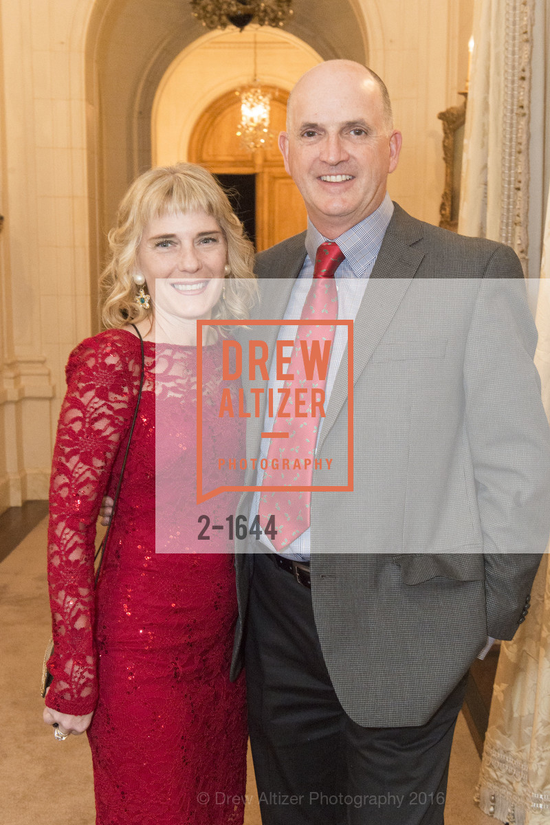 Tracy Harding, John Harding, Ann and Gordon Getty Host the San Francisco Mayor's Office of Protocol Christmas Party, Private Residence. 2525 Van Ness St, December 8th, 2016