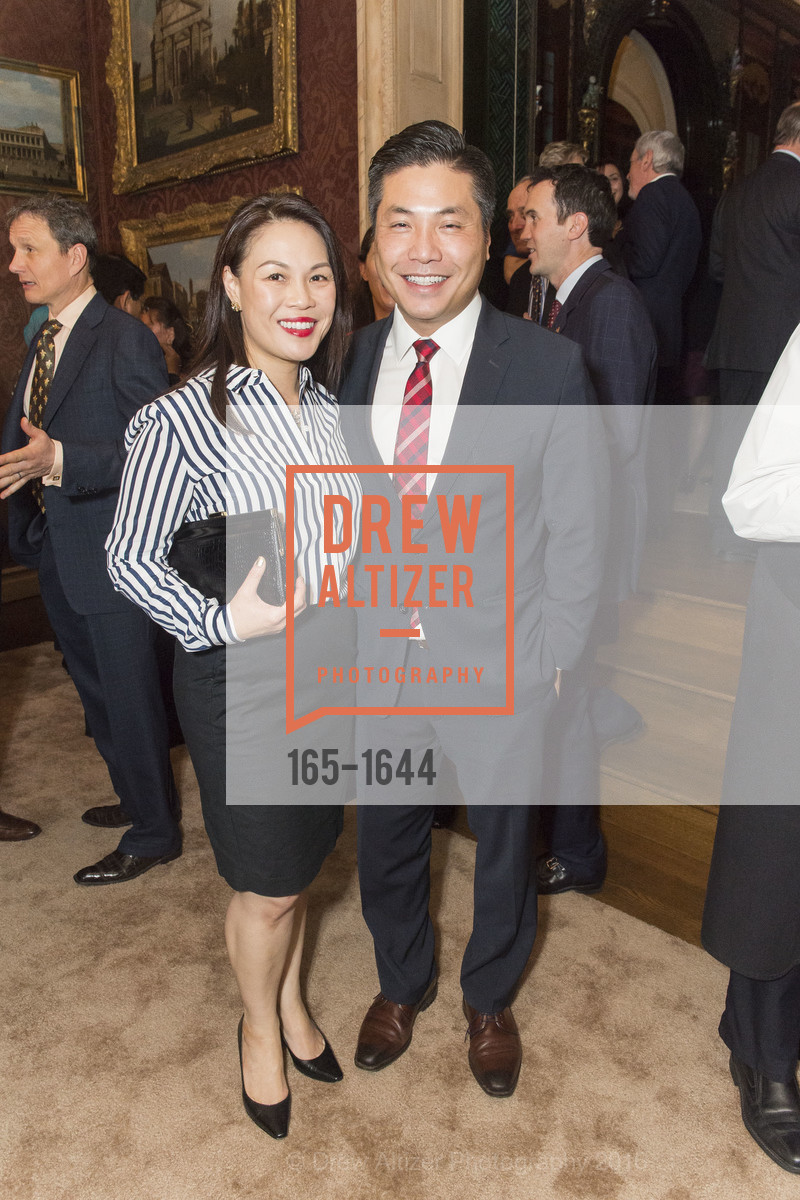 Tina Lee, Steve Ngo, Ann and Gordon Getty Host the San Francisco Mayor's Office of Protocol Christmas Party, Private Residence. 2525 Van Ness St, December 8th, 2016, Photo #165-1644 Tina Lee, Steve Ngo, Photo #165-1644
