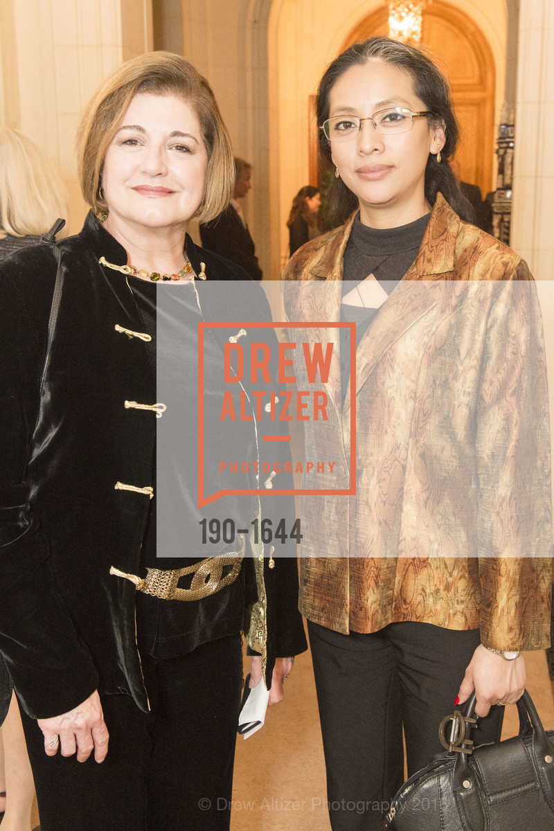 Patricia Lavagnino, Heidy Panjoj, Ann and Gordon Getty Host the San Francisco Mayor's Office of Protocol Christmas Party, Private Residence. 2525 Van Ness St, December 8th, 2016, Photo #190-1644 Patricia Lavagnino, Heidy Panjoj, Photo #190-1644