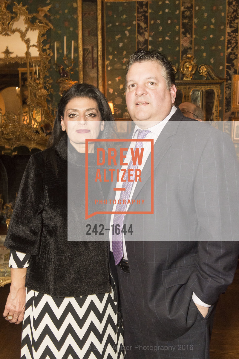 Athena Konstin, John Konstin, Ann and Gordon Getty Host the San Francisco Mayor's Office of Protocol Christmas Party, Private Residence. 2525 Van Ness St, December 8th, 2016