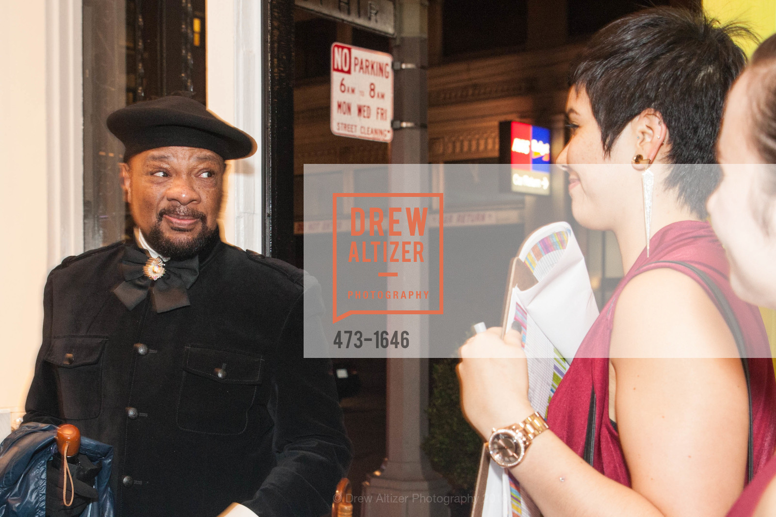 Romel Mitchell, Adeeni Design Galerie Opening, Adeeni Design Group. 664 Post Street, December 8th, 2016, Photo #473-1646 Romel Mitchell, Photo #473-1646