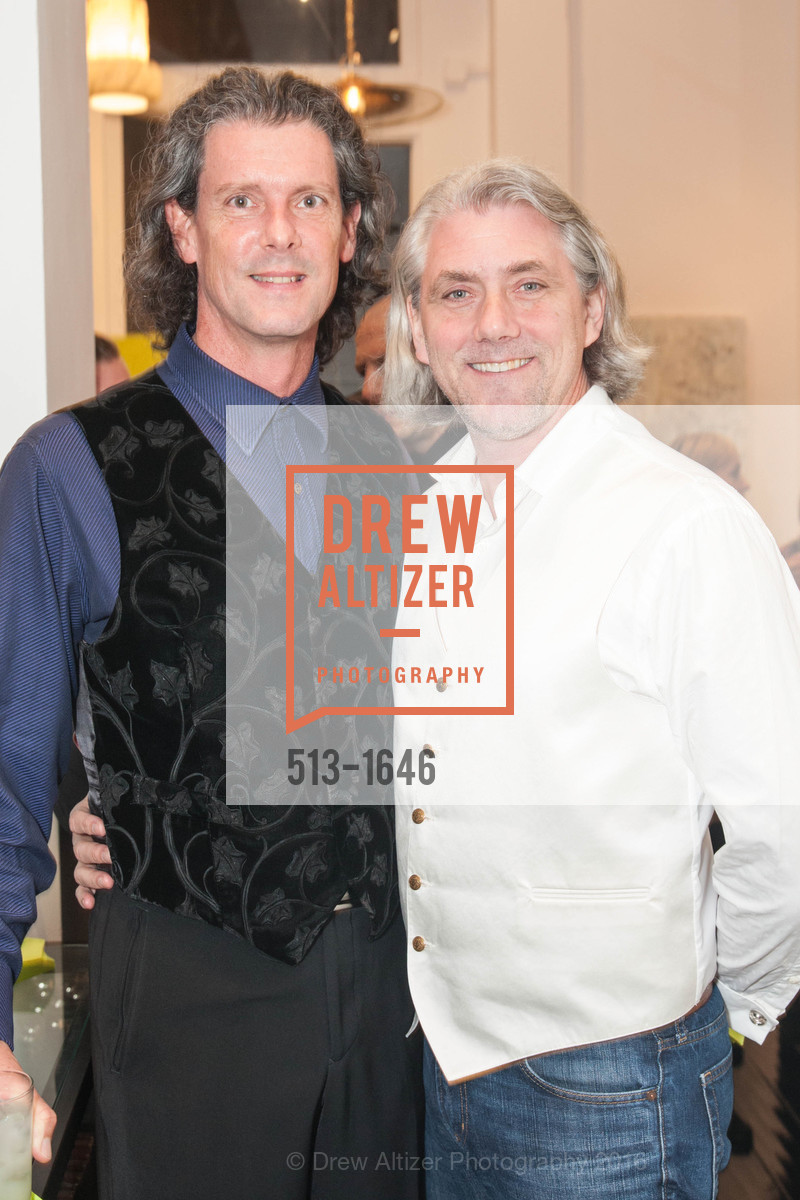 Mark Tetrault, Marc Lindsell, Adeeni Design Galerie Opening, Adeeni Design Group. 664 Post Street, December 8th, 2016, Photo #513-1646 Mark Tetrault, Marc Lindsell, Photo #513-1646
