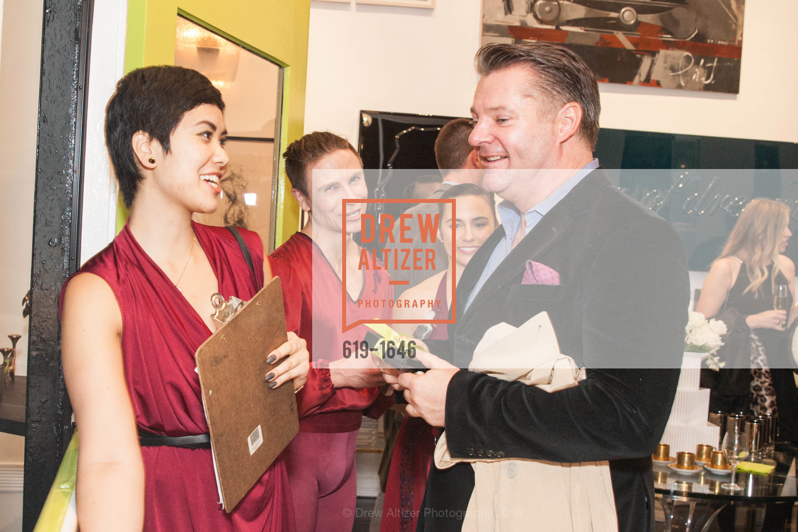 Andreas Rippel, Adeeni Design Galerie Opening, Adeeni Design Group. 664 Post Street, December 8th, 2016, Photo #619-1646 Andreas Rippel, Photo #619-1646