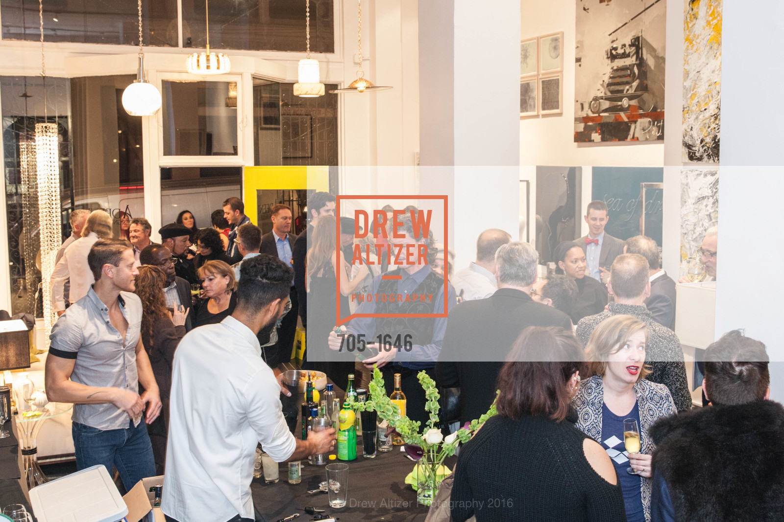Atmosphere, Adeeni Design Galerie Opening, Adeeni Design Group. 664 Post Street, December 8th, 2016, Photo #705-1646 Atmosphere, Photo #705-1646