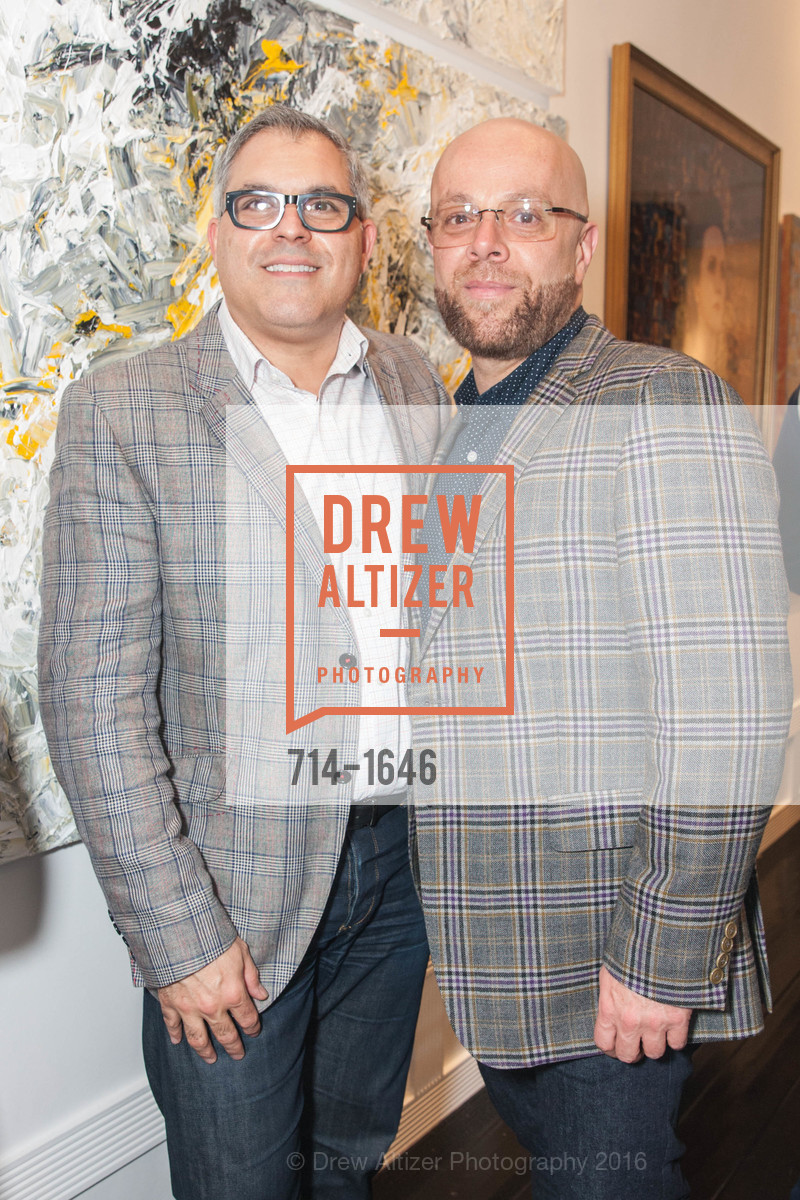 George Brazil, Masumi Panopoulos, Adeeni Design Galerie Opening, Adeeni Design Group. 664 Post Street, December 8th, 2016