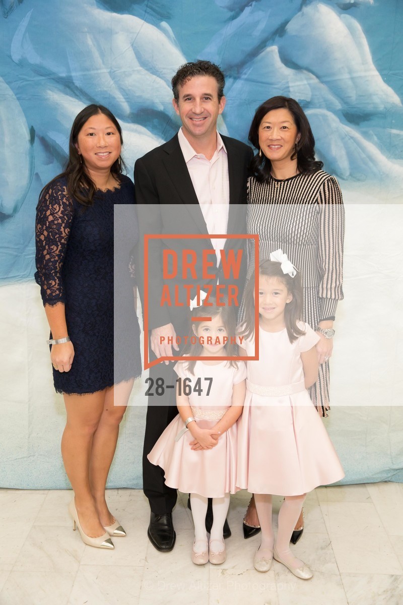Scott Connors, Christine Leong Connors, Charlotte Leong Connors, Caroline Leong Connors, SF Ballet's Nutcracker Luncheon, City Hall & War Memorial Opera House. 301 Van Ness Ave, San Francisco, CA 94109, December 11th, 2016