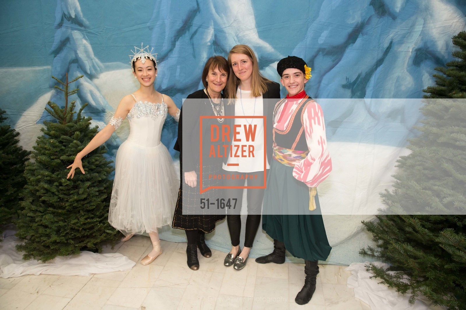 Debby Sagues, Laura Sagues, SF Ballet's Nutcracker Luncheon, City Hall & War Memorial Opera House. 301 Van Ness Ave, San Francisco, CA 94109, Photo #51-1647 Debby Sagues, Laura Sagues, Photo #51-1647