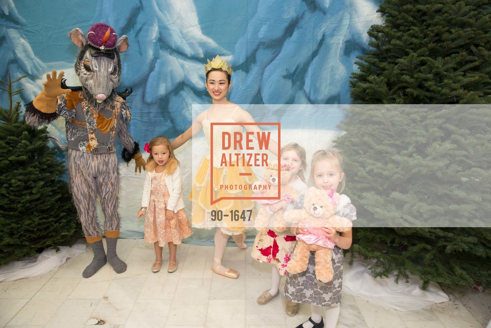 Avery Slingerland, Natalie Bannon, Charlotte Gans, SF Ballet's Nutcracker Luncheon, City Hall & War Memorial Opera House. 301 Van Ness Ave, San Francisco, CA 94109, Photo #90-1647 Avery Slingerland, Natalie Bannon, Charlotte Gans, Photo #90-1647