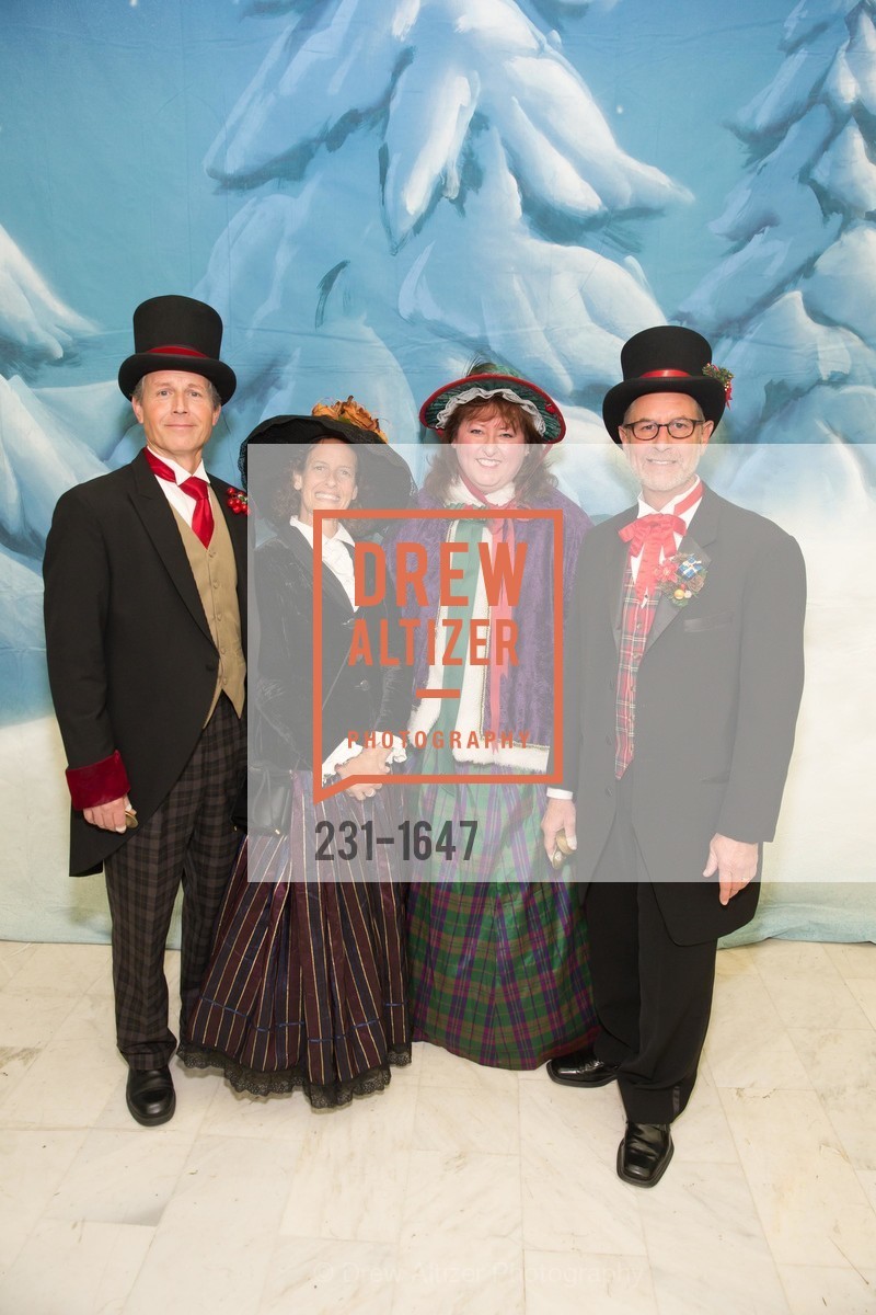 Tom Shea, Ellen Shea, Cheryl Young, Sean Mattingly, SF Ballet's Nutcracker Luncheon, City Hall & War Memorial Opera House. 301 Van Ness Ave, San Francisco, CA 94109, December 11th, 2016