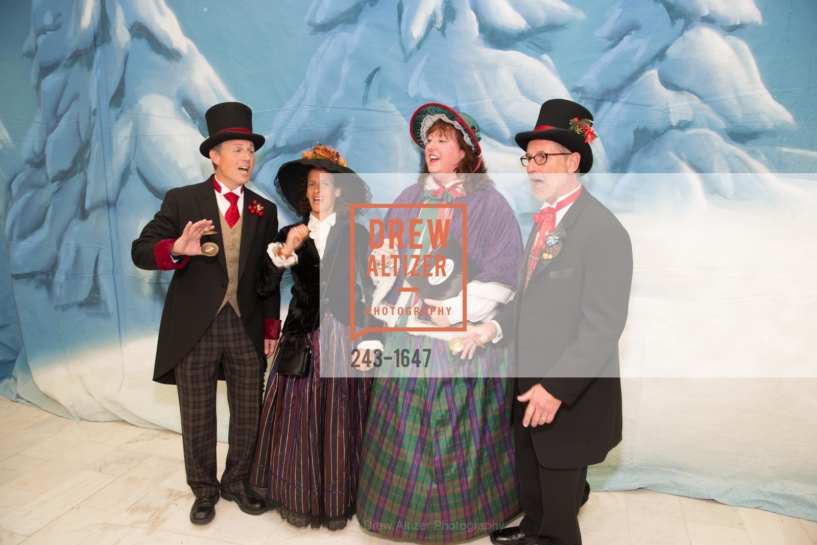 Tom Shea, Ellen Shea, Cheryl Young, Sean Mattingly, SF Ballet's Nutcracker Luncheon, City Hall & War Memorial Opera House. 301 Van Ness Ave, San Francisco, CA 94109, December 11th, 2016