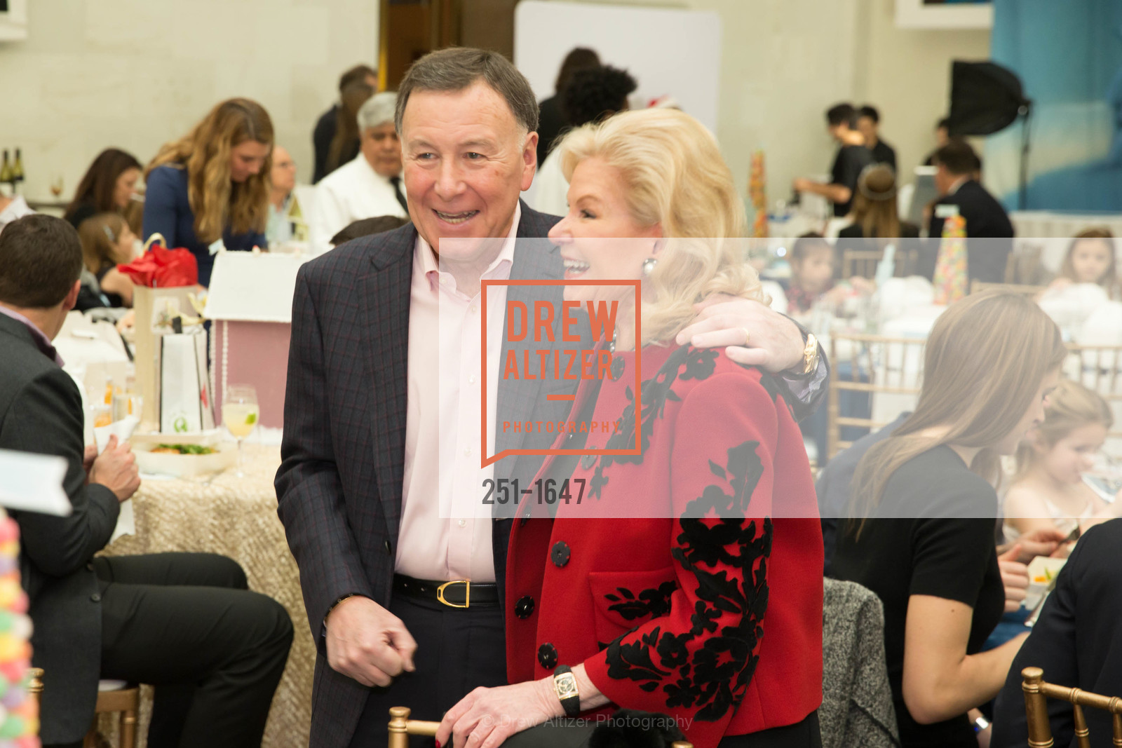 Carl Pascarella, Dede Wilsey, SF Ballet's Nutcracker Luncheon, City Hall & War Memorial Opera House. 301 Van Ness Ave, San Francisco, CA 94109, December 11th, 2016
