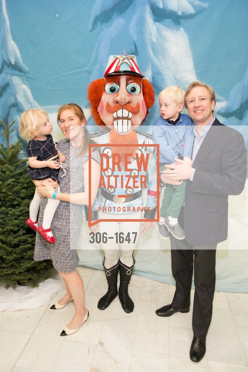 Olivia Thompson, Anna Thompson, William Thompson, Brant Thompson, SF Ballet's Nutcracker Luncheon, City Hall & War Memorial Opera House. 301 Van Ness Ave, San Francisco, CA 94109, December 11th, 2016