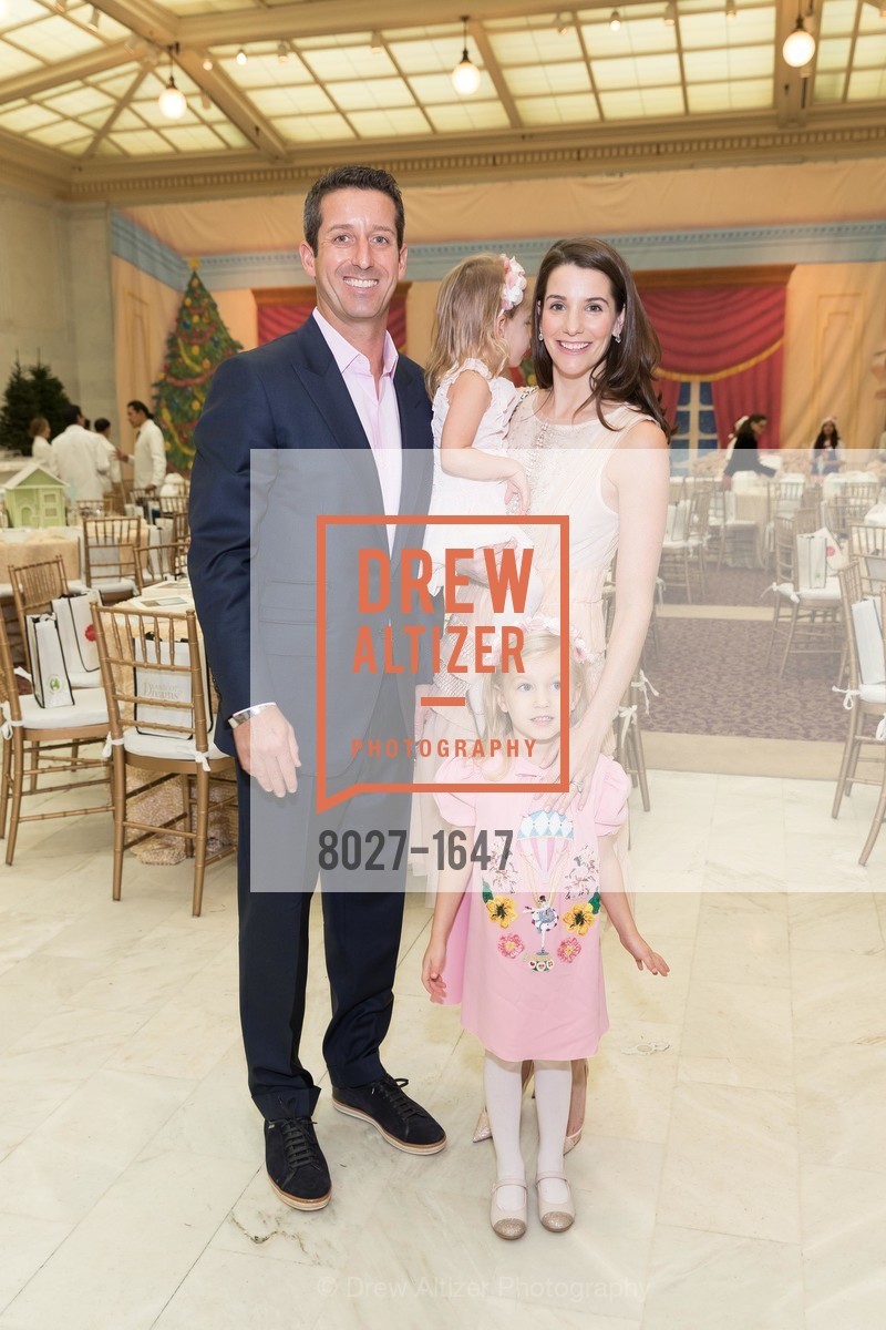 David Lamond, Juliette Lamond, Kelsey Lamond, Olivia Lamond, SF Ballet's Nutcracker Luncheon, City Hall & War Memorial Opera House. 301 Van Ness Ave, San Francisco, CA 94109, December 11th, 2016