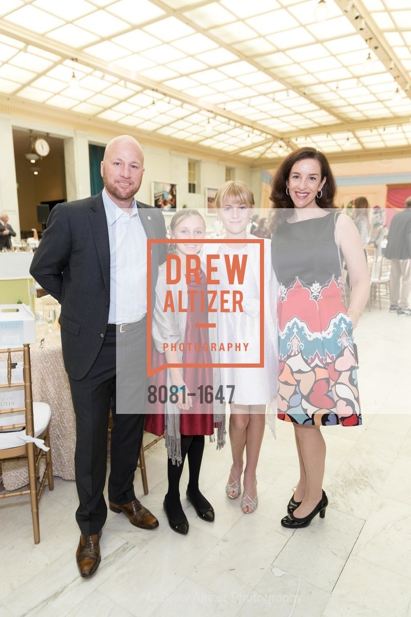 Charles Roell, Antonia LeFleur, Anna Roell, Cara Roell, SF Ballet's Nutcracker Luncheon, City Hall & War Memorial Opera House. 301 Van Ness Ave, San Francisco, CA 94109, Photo #8081-1647 Charles Roell, Antonia LeFleur, Anna Roell, Cara Roell, Photo #8081-1647