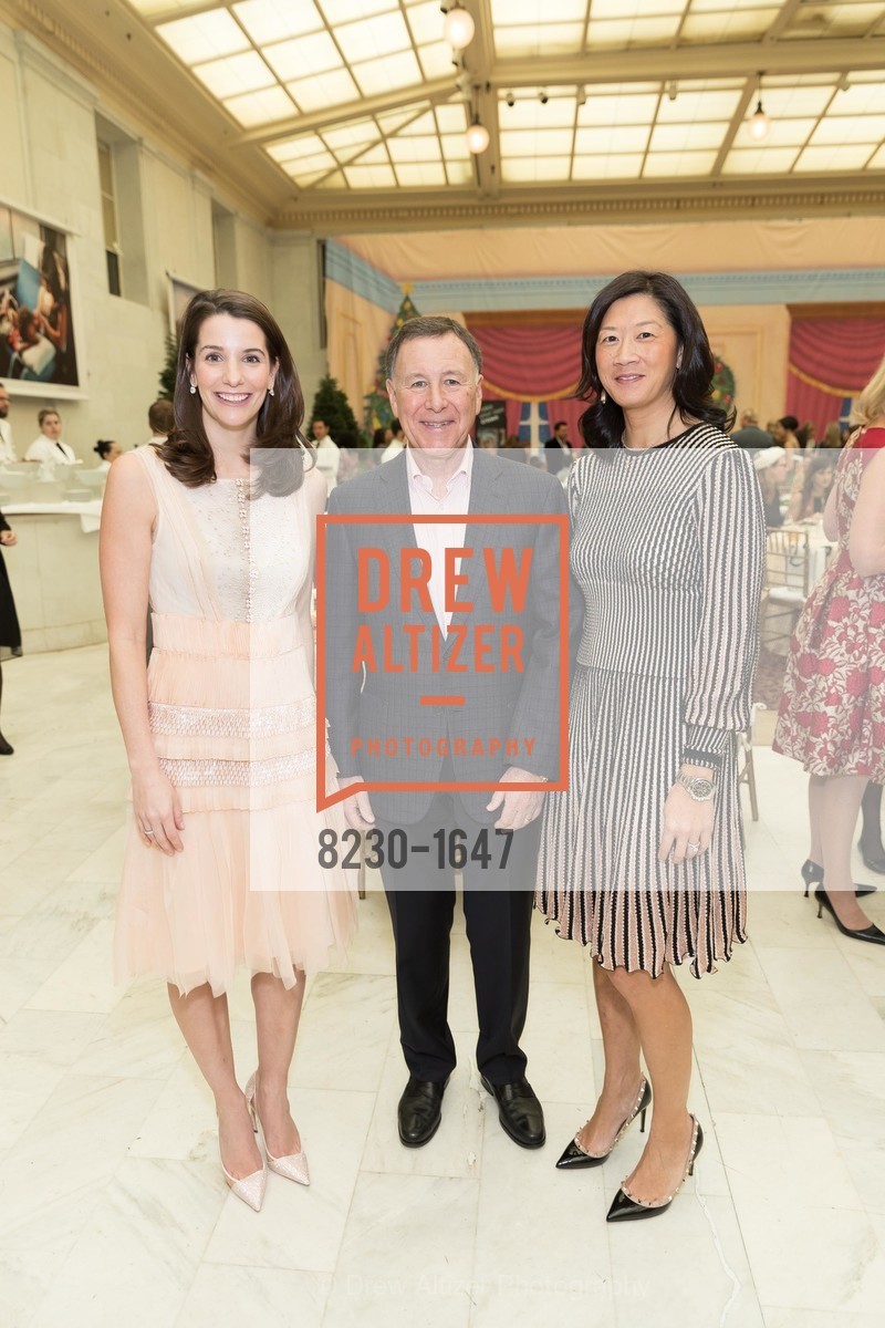 Kelsey Lamond, Carl Pascarella, Christine Leong Connors, SF Ballet's Nutcracker Luncheon, City Hall & War Memorial Opera House. 301 Van Ness Ave, San Francisco, CA 94109, December 11th, 2016