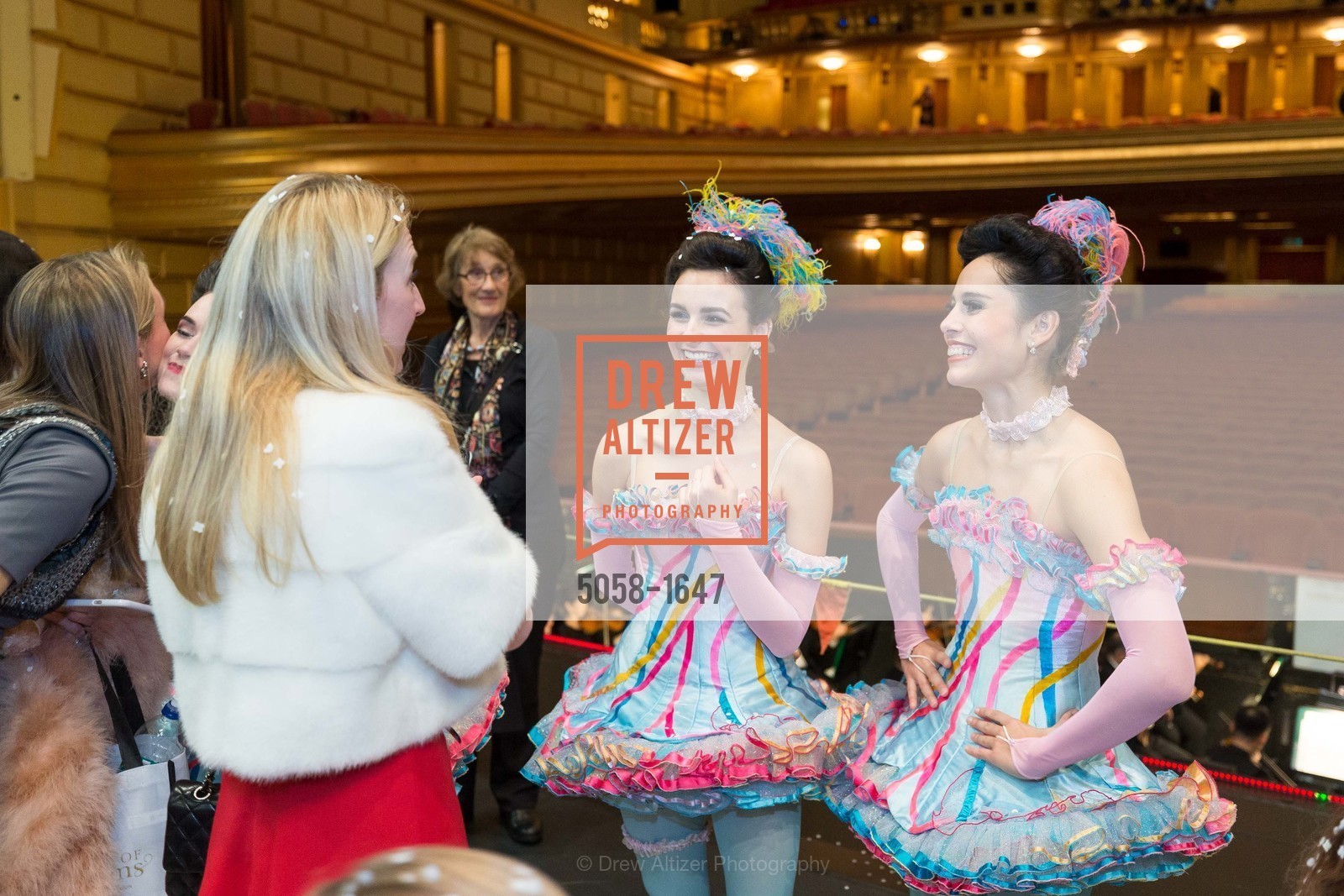 Samantha Bristow, Ludmila Bizalion, SF Ballet's Nutcracker Luncheon, City Hall & War Memorial Opera House. 301 Van Ness Ave, San Francisco, CA 94109, Photo #5058-1647 Samantha Bristow, Ludmila Bizalion, Photo #5058-1647