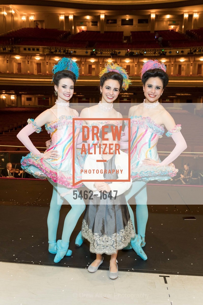 Elizabeth Powell, Samantha Bristow, Ludmila Bizalion, Aiko Fortune, SF Ballet's Nutcracker Luncheon, City Hall & War Memorial Opera House. 301 Van Ness Ave, San Francisco, CA 94109, Photo #5462-1647 Elizabeth Powell, Samantha Bristow, Ludmila Bizalion, Aiko Fortune, Photo #5462-1647