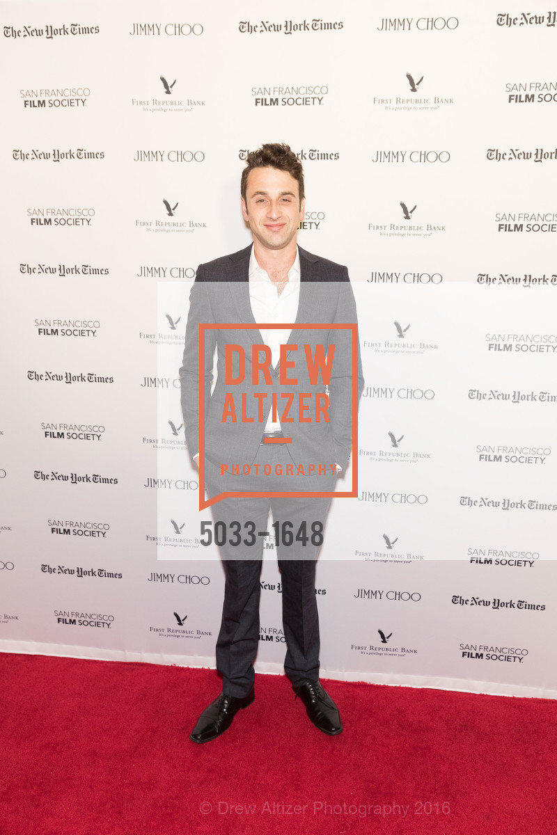Justin Hurwitz, SF FILM SOCIETY PRESENTS SF HONORS: 'LA LA LAND', The Castro Theatre, Mezzanine level. 429 Castro Street, December 8th, 2016