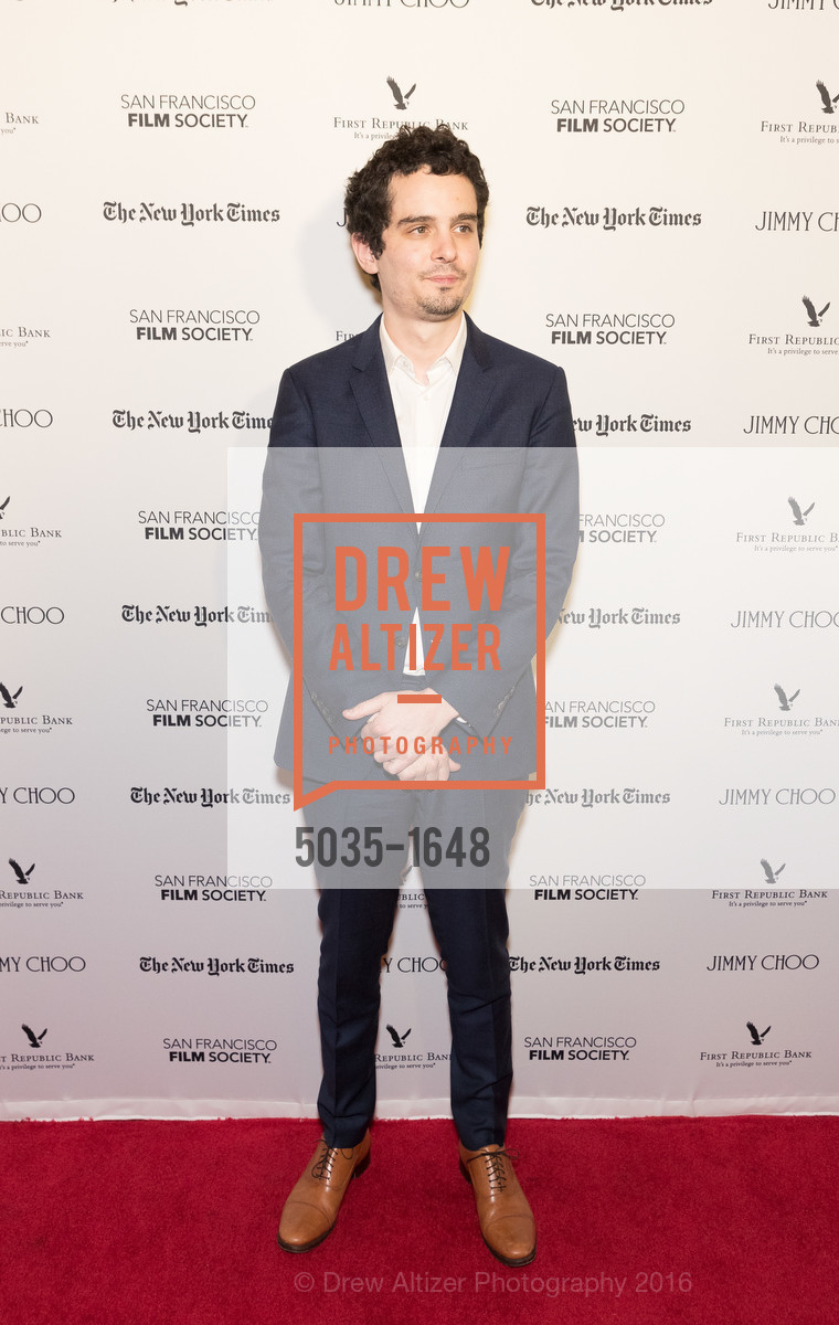 Damien Chazelle, SF FILM SOCIETY PRESENTS SF HONORS: 'LA LA LAND', The Castro Theatre, Mezzanine level. 429 Castro Street, December 8th, 2016, Photo #5035-1648 Damien Chazelle, Photo #5035-1648
