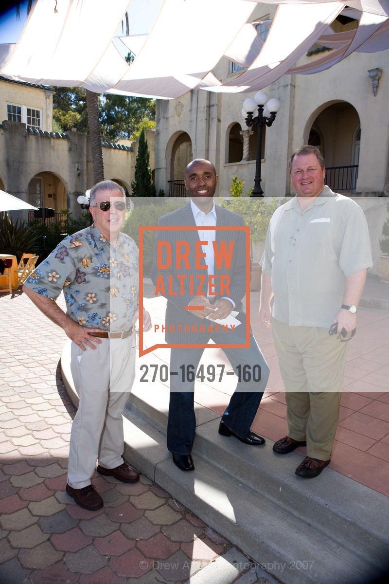 Brian Cahill, Robert Lyles, Giles Miller, Vincenzo Food & Wine Festival Benefiting St. Vincent’s School for Boys, St. Vincent's School. 1 St Vincents Dr, San Rafael, CA 94903, October 7th, 2007, Photo #270-16497-160 Brian Cahill, Robert Lyles, Giles Miller, Photo #270-16497-160