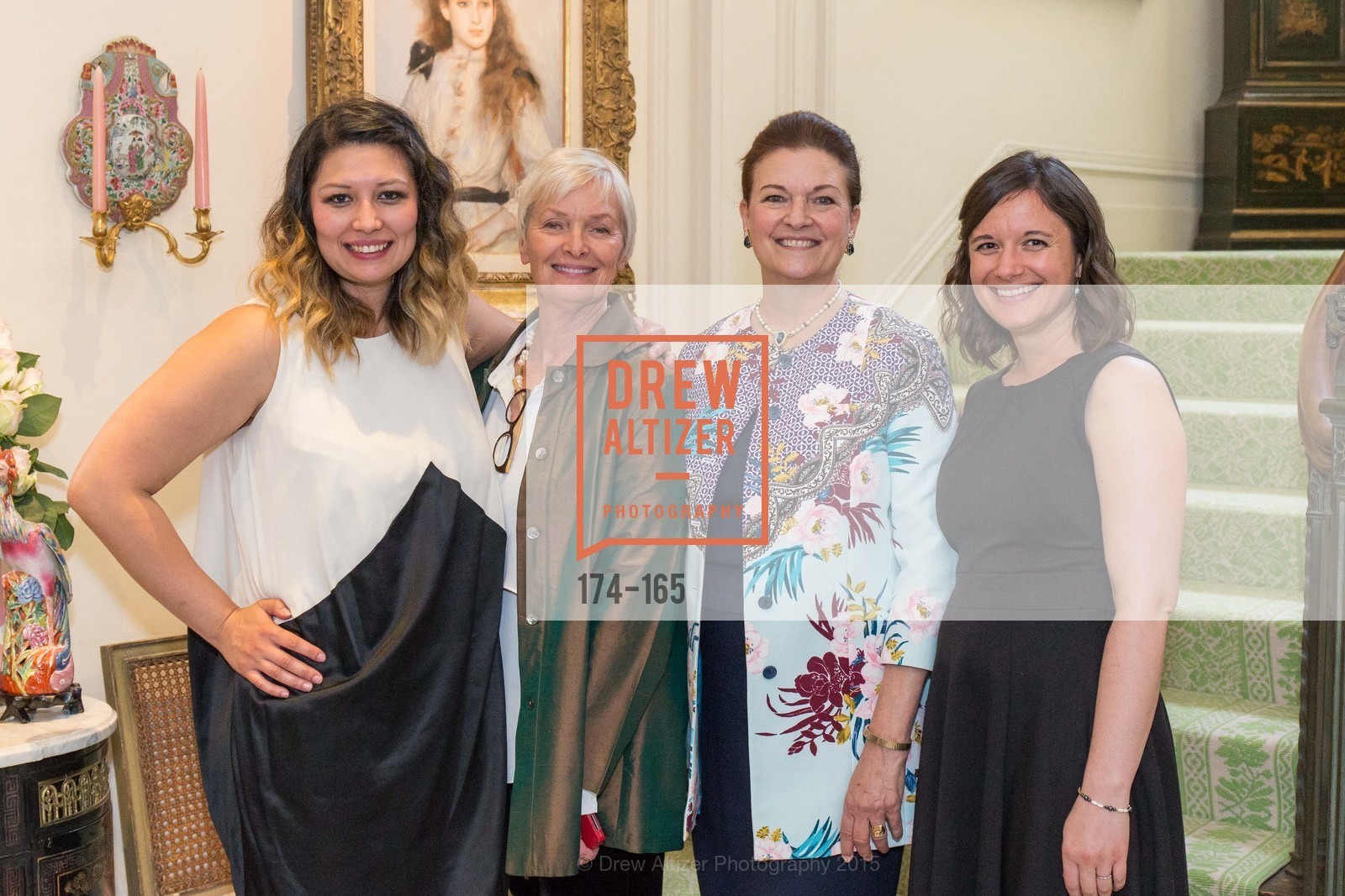 Dianna Cavagnaro, Martha Chesley, Susan Malott, Kelly Dewees, Opera Ball 2015 Benefactor Party Hosted By Diane Wilsey, Private residence, June 16th, 2015,Drew Altizer, Drew Altizer Photography, full-service agency, private events, San Francisco photographer, photographer california