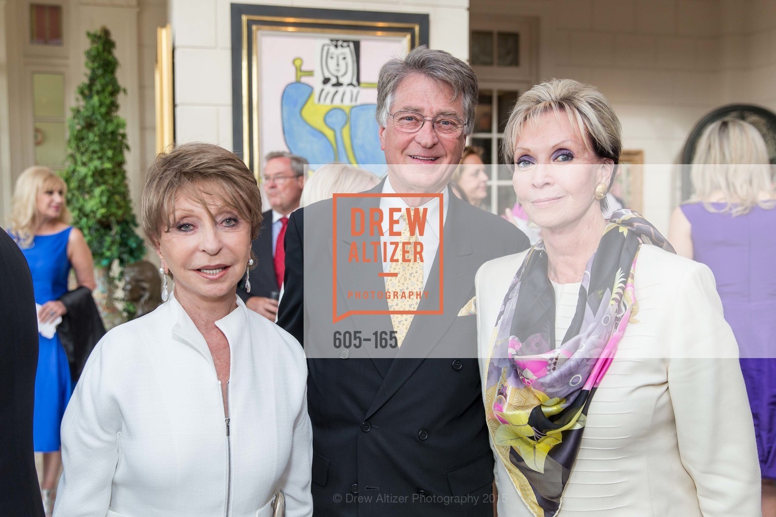 Roberta Sherman, Leon Huntting, Sallie Huntting, Opera Ball 2015 Benefactor Party Hosted By Diane Wilsey, Private residence, June 16th, 2015,Drew Altizer, Drew Altizer Photography, full-service event agency, private events, San Francisco photographer, photographer California