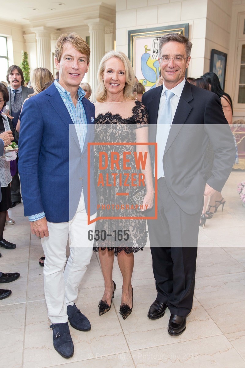 Jack Calhoun, Ann Girard, Daniel Girard, Opera Ball 2015 Benefactor Party Hosted By Diane Wilsey, Private residence, June 16th, 2015,Drew Altizer, Drew Altizer Photography, full-service event agency, private events, San Francisco photographer, photographer California