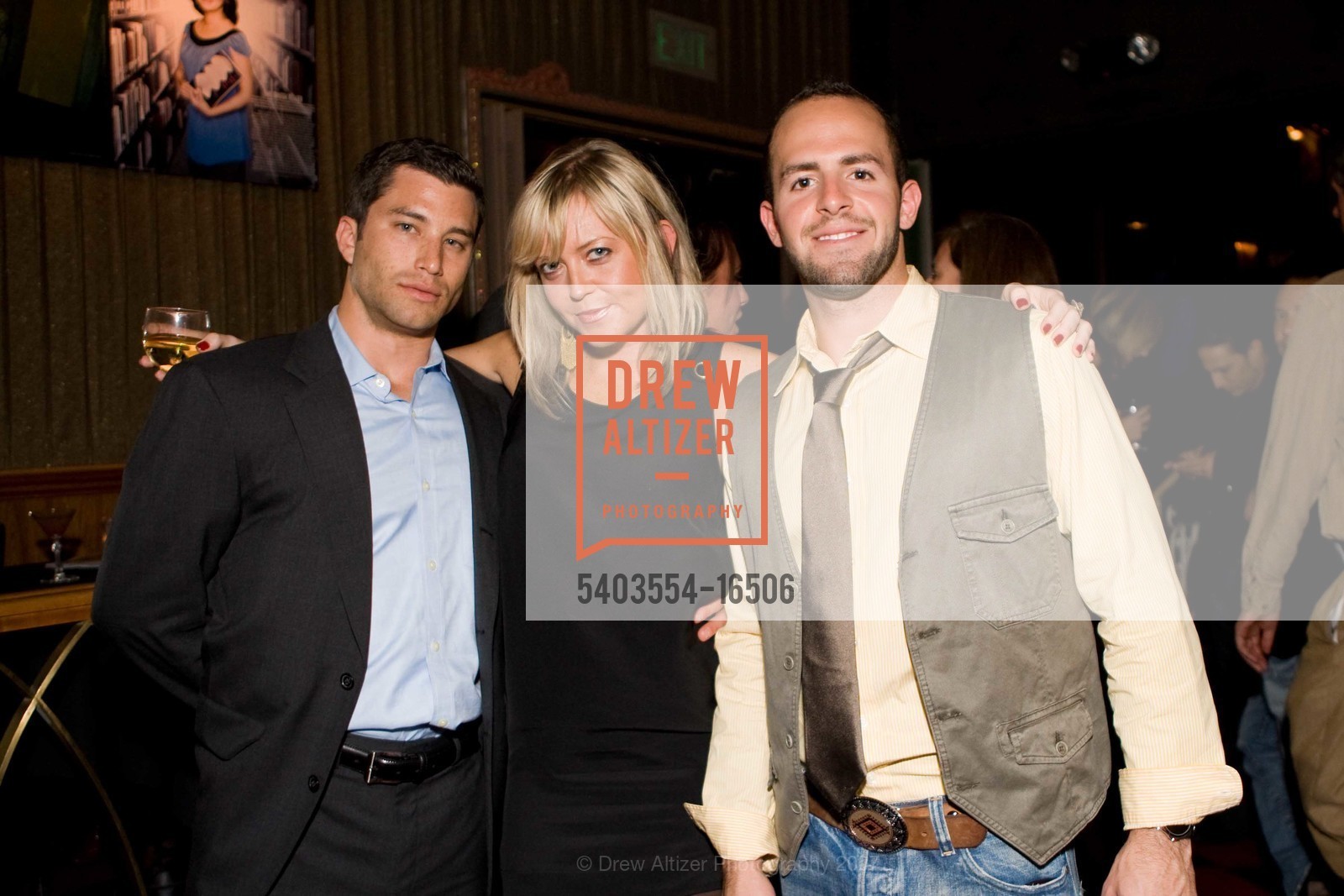 Dan Oxman, Amy Scott, Julian Brass, 7x7 Magazine's Hot 20 Under 40 at Bimbo's 365, Bimbo's 365 Club. 1025 Columbus Ave, San Francisco, CA 94133, October 9th, 2007, Photo #5403554-16506 Dan Oxman, Amy Scott, Julian Brass, Photo #5403554-16506
