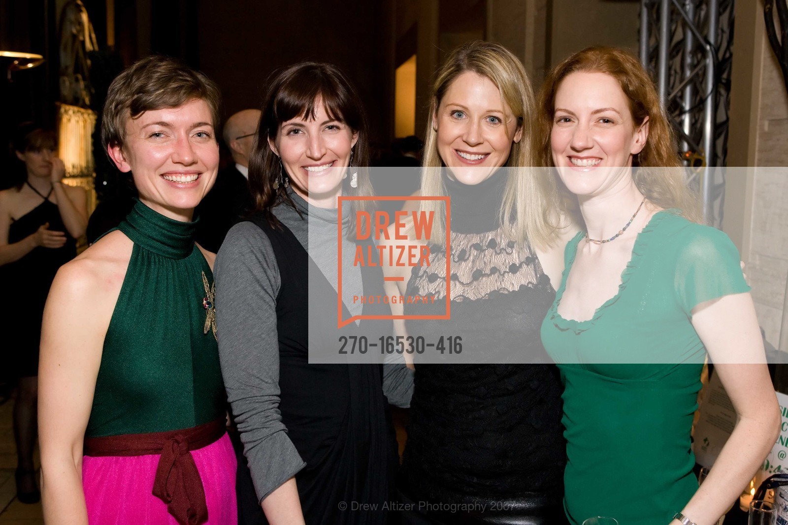 Jocelyn van Arsdale, Alex Meyer, Sarah Granger, Global Green's 2007 GORGEOUS AND GREEN GALA, Bently Reserve. 301 Battery St, San Francisco, CA 94111, December 18th, 2007, Photo #270-16530-416 Jocelyn van Arsdale, Alex Meyer, Sarah Granger, Photo #270-16530-416