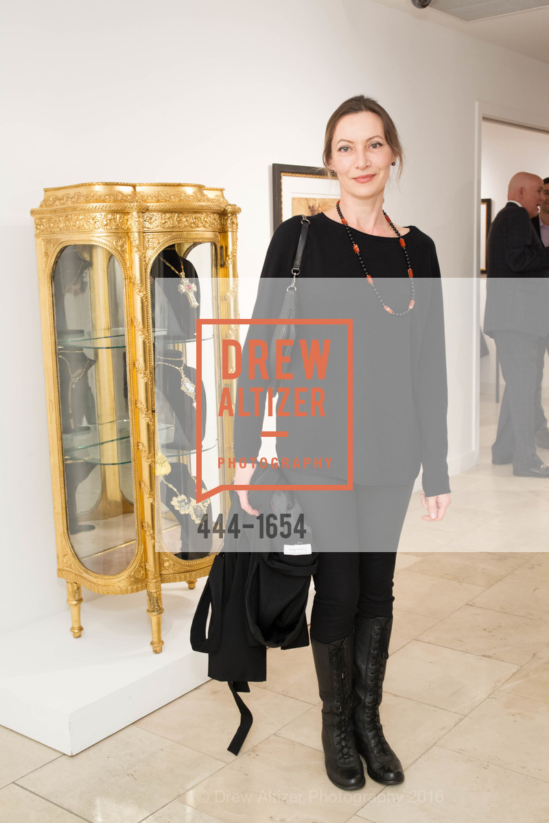 Irina Ahollinger, Sorokko Gallery Hosts Coveted Jewels by Codognato Private Reception, Serge Sorokko Gallery. 55 Geary St., San Francisco, December 8th, 2016, Photo #444-1654 Irina Ahollinger, Photo #444-1654