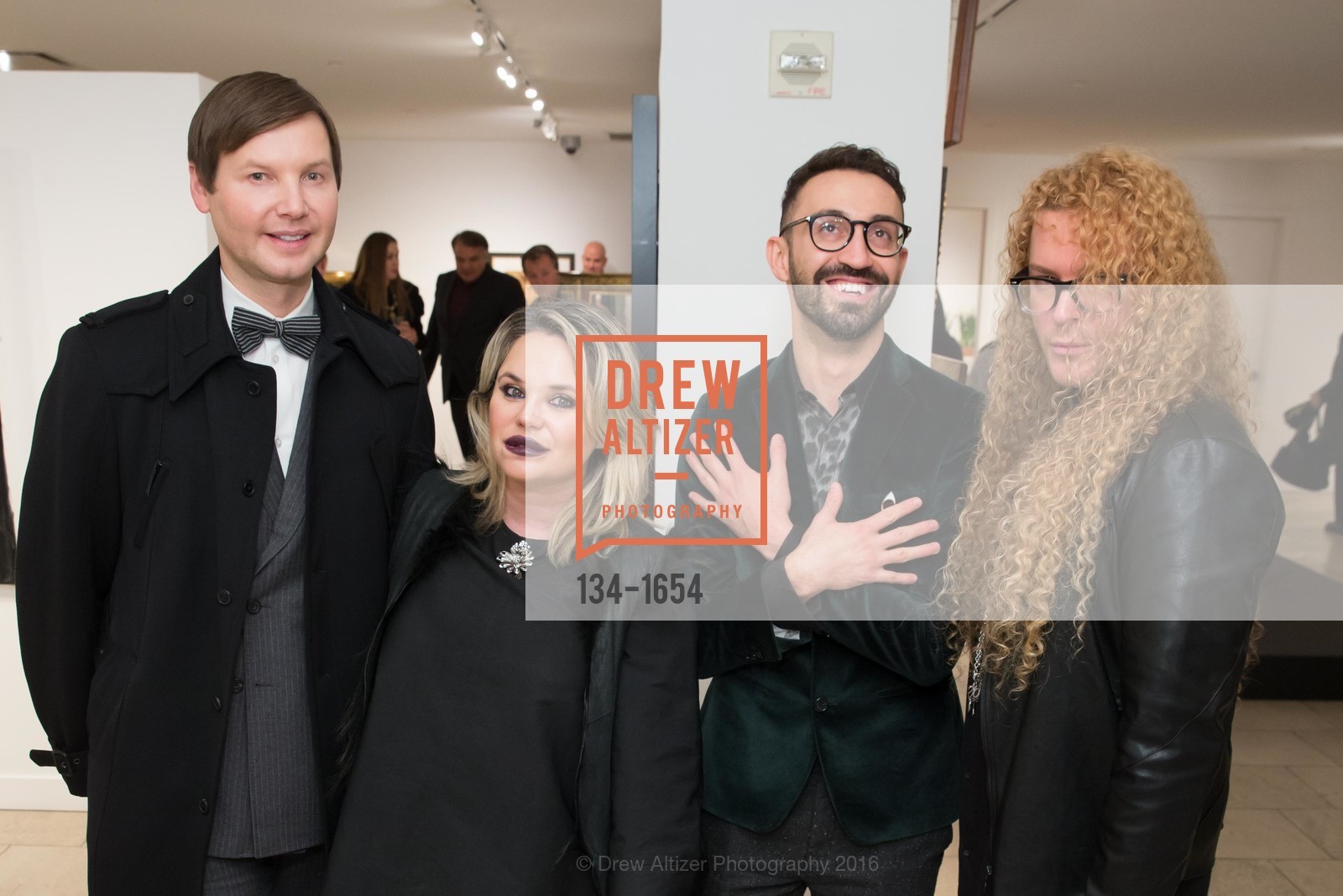 Ivan Bekichev, Rada Katz, Stephan Rabimov, Vasily Vein, Sorokko Gallery Hosts Coveted Jewels by Codognato Private Reception, Serge Sorokko Gallery. 55 Geary St., San Francisco, December 8th, 2016, Photo #134-1654 Ivan Bekichev, Rada Katz, Stephan Rabimov, Vasily Vein, Photo #134-1654