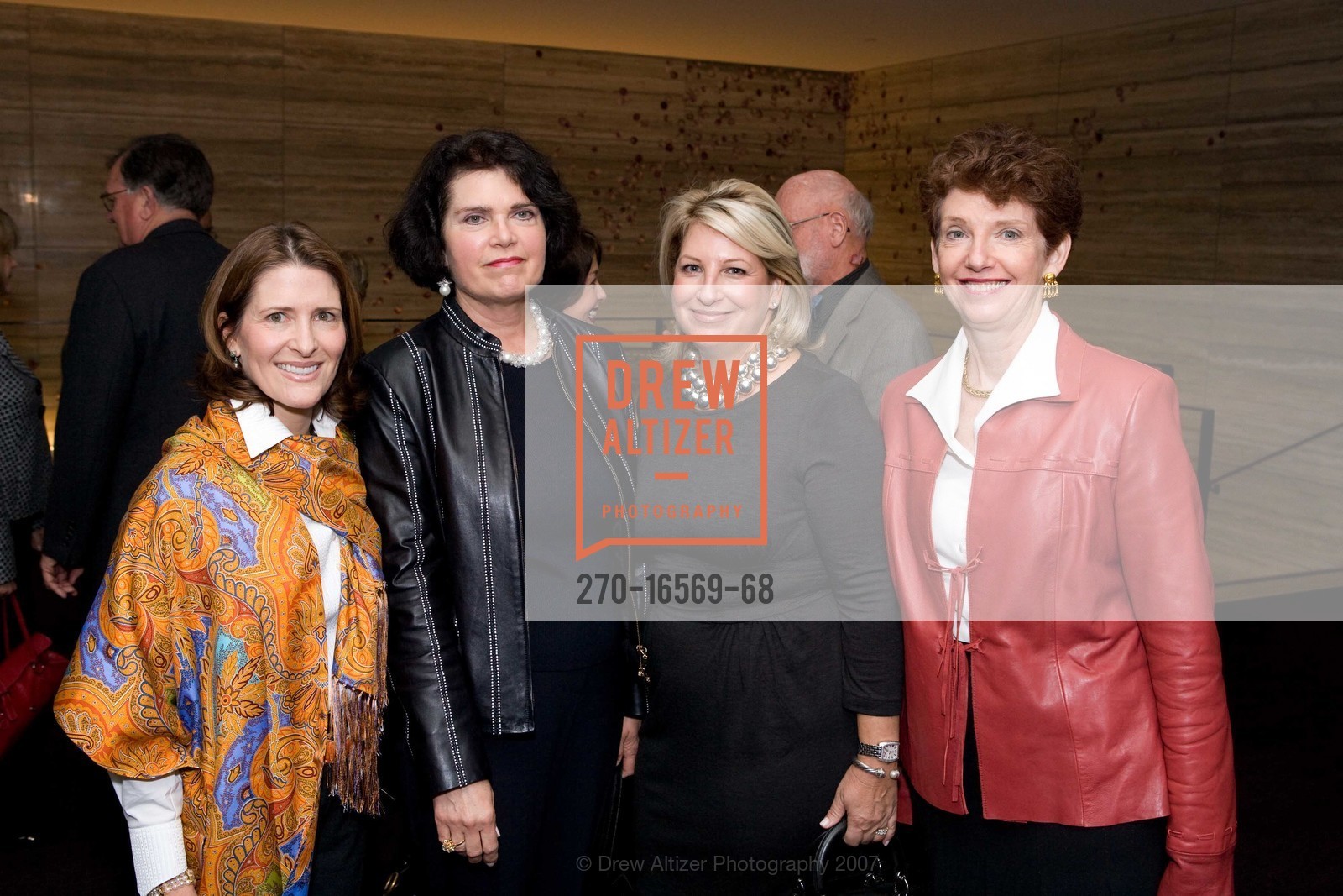 Sara Cumbelich, Trish Lassart, Mary Ursula Hurley, Susie Hogenson, SFMOMA - Bay Area Treasure Awards Luncheon, US, November 6th, 2007, Photo #270-16569-68 Sara Cumbelich, Trish Lassart, Mary Ursula Hurley, Susie Hogenson, Photo #270-16569-68