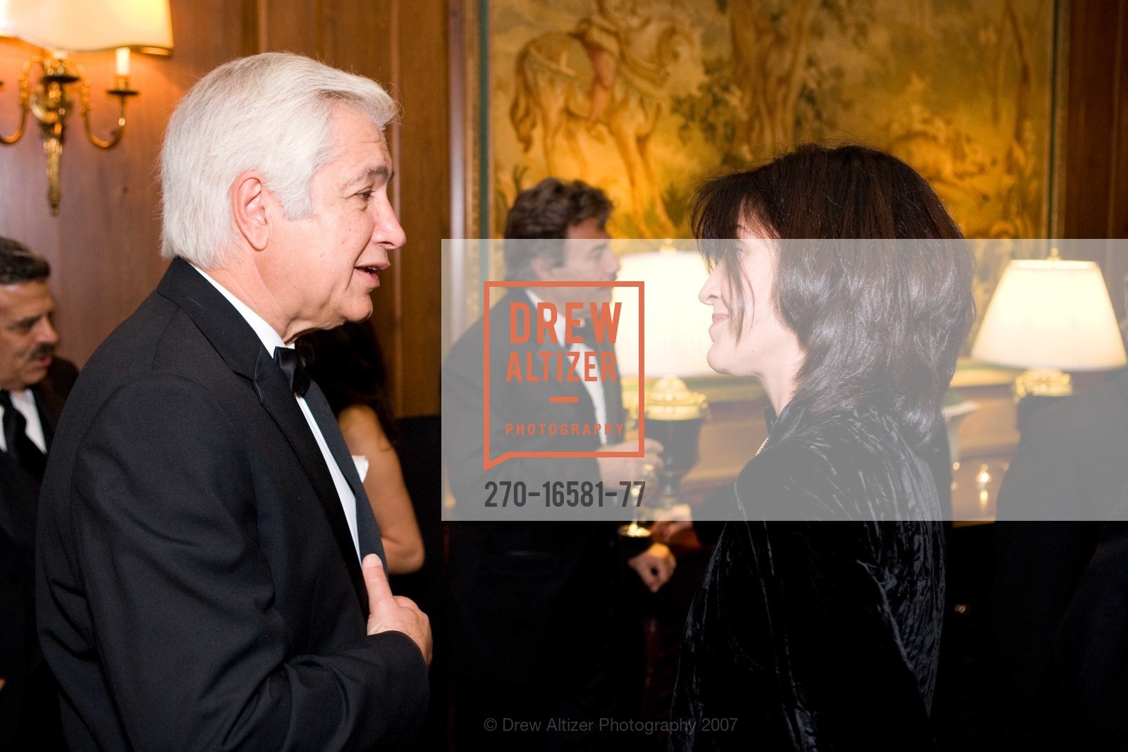 Tony Thomopoulos, Anne Thomopoulos, The Elios Society's 2007 Hellenic Charity Ball, The Fairmont Hotel, Ballroom. 950 Mason St, San Francisco, CA 94108, November 3rd, 2007, Photo #270-16581-77 Tony Thomopoulos, Anne Thomopoulos, Photo #270-16581-77